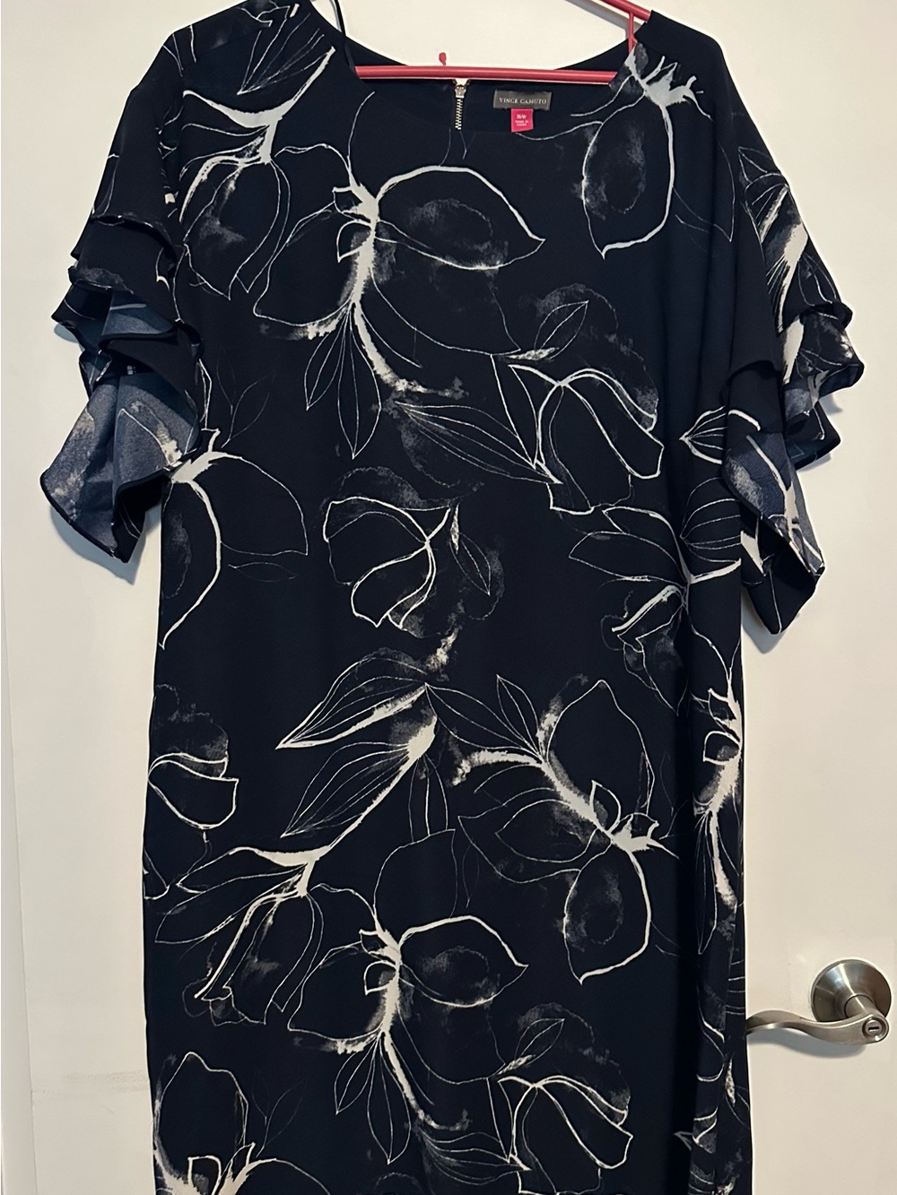 Vince Camuto Black Top with Red Size Tag